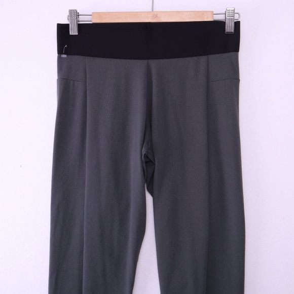 ADIDAS 3 Stripe Green Leggings - Picture 2 of 8